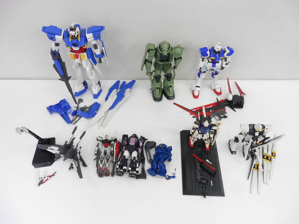 ガンプラのグレードの違いは買取価格に影響する？